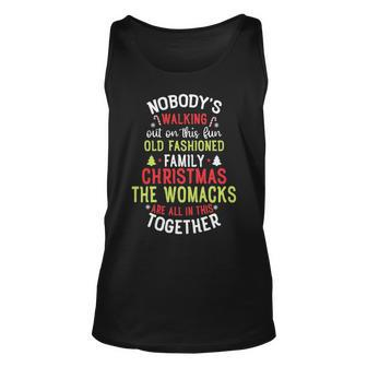 The Womacks Name Gift The Womacks Christmas Unisex Tank Top - Seseable
