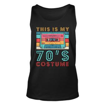 This Is My 70S Costume Vintage 1970S Hippie Groovy Style Unisex Tank Top - Seseable