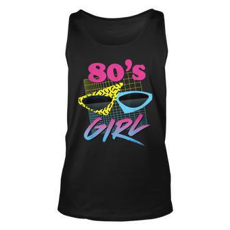 This Is My 80S Girl Costume Party Unisex Tank Top | Mazezy