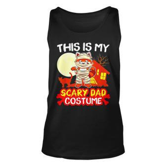 This Is My Scary Dad Costume Halloween Unisex Tank Top | Mazezy