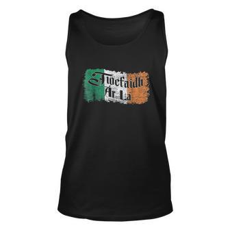 Tiocfaidh Ar La Vintage Ireland Irish Flag Men Women Tank Top Graphic Print Unisex - Thegiftio UK