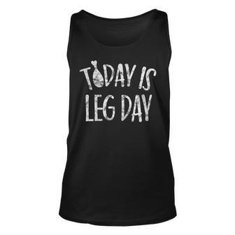 Today Is Leg Day Thanksgiving Trot Costume Turkey Day Tank Top | Mazezy UK