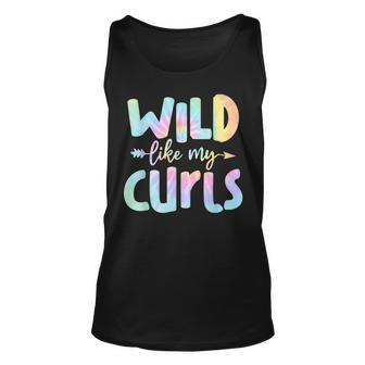 Toddler Girls Wild Like My Curls Curly Hair Le Tie Dye Tank Top | Mazezy