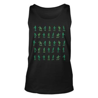 Toy Soldiers Cute Little Lovers Gift Unisex Tank Top - Seseable