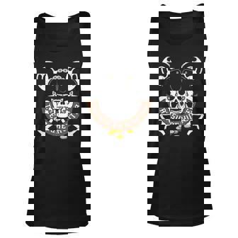 Treasure Hunter Pirate Metal Detector Gold Coin Chest Unisex Tank Top - Seseable