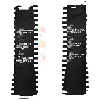 Trump More Jobs Obama No Jobs Bill Clinton Blow Jobs Unisex Tank Top | Mazezy