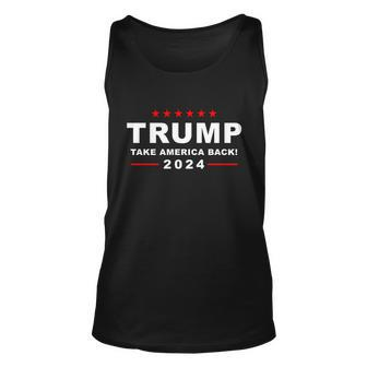 Trump Take America Back 2024 Election V2 Unisex Tank Top - Thegiftio UK