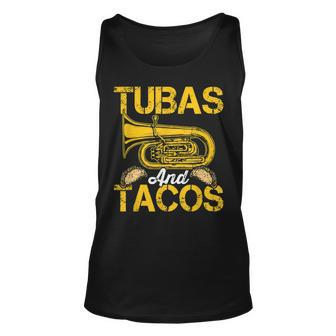 Tubas Tacos Expert Tuba Player Musician Music Playing Lover Tank Top | Mazezy