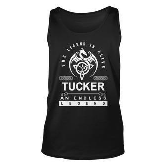 Tucker Name Gift Tucker An Enless Legend V2 Unisex Tank Top - Seseable