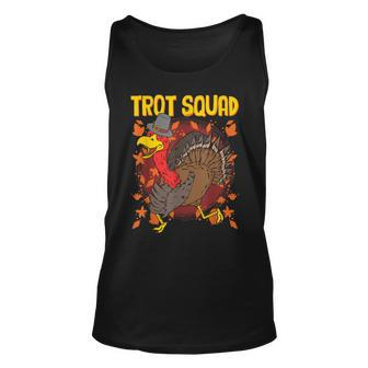 Turkey Trot Squad Thanksgiving Matching Family Running Race Unisex Tank Top | Mazezy CA