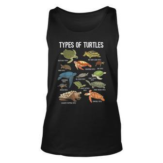 Turtle Turtle Lover Reptile Lover Unisex Tank Top | Mazezy
