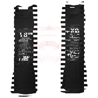 Tyson Blood Runs Through My Veins Unisex Tank Top - Seseable