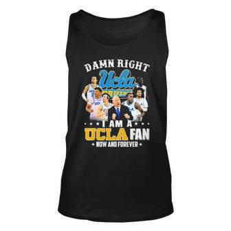 Ucla Damn Right I Am A Ucla Fan Now And Forever Justin Williams Brad Whitworth Carsen Ryan Tank Top | Mazezy