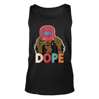 Unapologetically Dope Black Afro Black History Junenth Unisex Tank Top - Seseable