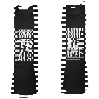 Unborn Lives Matter V2 Unisex Tank Top - Thegiftio UK