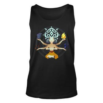 Unison Without Glow Avatar The Best Airbender Unisex Tank Top | Mazezy