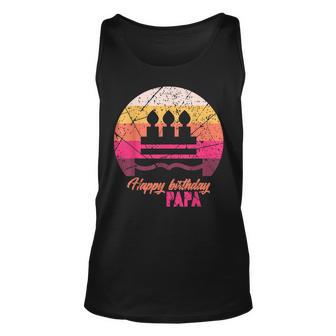 Unser Geburtstag Papa Geschenk Tank Top - Seseable