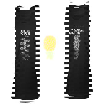 Upside Down Pineapple Fruit Men Women Tank Top Graphic Print Unisex - Thegiftio UK