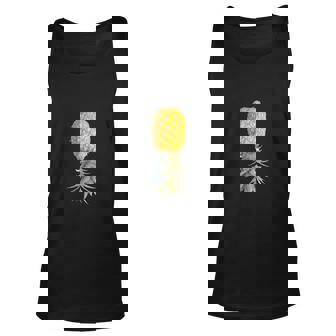 Upside Down Pineapple T Shirt Men Women Tank Top Graphic Print Unisex - Thegiftio
