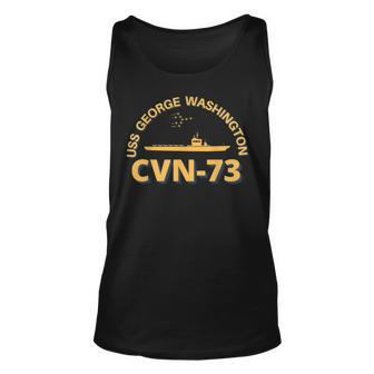 Us Aircraft Carrier Cvn-73 Uss George Washington Unisex Tank Top - Seseable