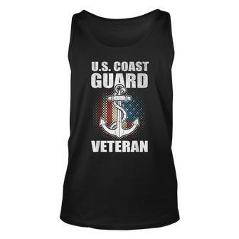 US Coast Guard Veteran Coast Guard Veteran Unisex Tank Top - Seseable
