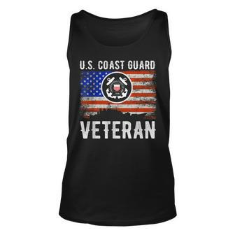 US Coast Guard Veteran Forces Coast Guard Unisex Tank Top - Seseable