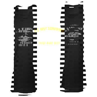Us Navy Sub Veteran Submariner Men Women Tank Top Graphic Print Unisex - Thegiftio UK