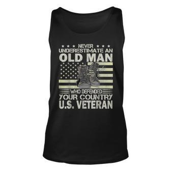 Us Veteran Veterans Day Us Patriot Gift Unisex Tank Top - Seseable