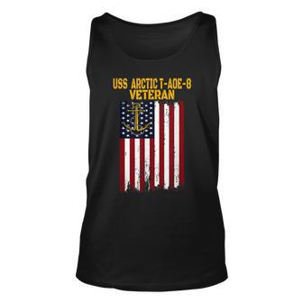 Uss Arctic T-Aoe-8 Fast Combat Support Ship Veterans Day Unisex Tank Top - Seseable