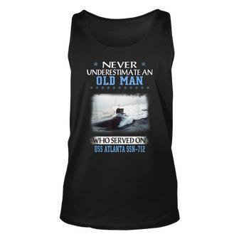Uss Atlanta Ssn-712 Submarine Veterans Day Father Day Gift Unisex Tank Top - Seseable