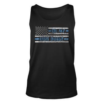 Uss Boise World War Cruiser Cl-47 Us Army Unisex Tank Top - Seseable