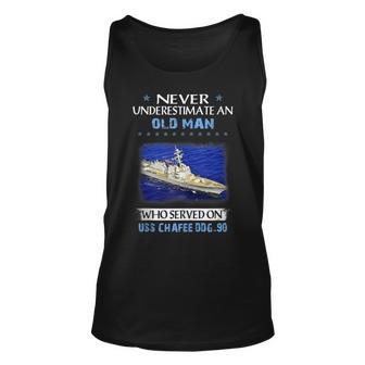 Uss Chafee Ddg-90 Destroyer Class Veterans Day Father Day Unisex Tank Top - Seseable