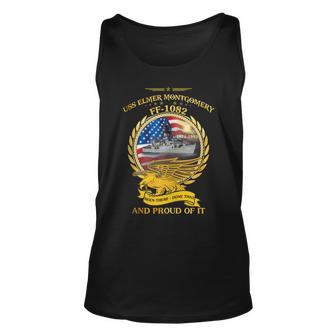 Uss Elmer Montgomery Ff-1082 Unisex Tank Top - Seseable