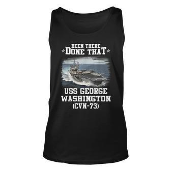Uss George Washington Cvn-73 Veterans Day Father Day Gift Unisex Tank Top - Seseable