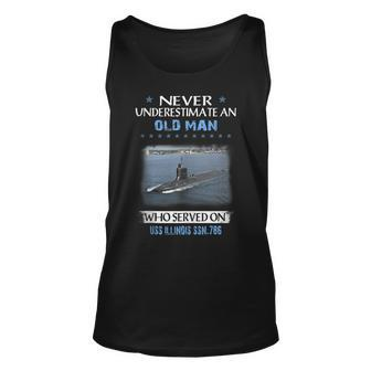 Uss Illinois Ssn-786 Submarine Veterans Day Father Day Unisex Tank Top - Seseable