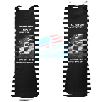 Uss Kentucky Ssbn-737 American Flag Submarine Veteran Xmas Unisex Tank Top | Seseable UK