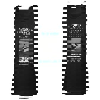 Uss Kentucky Ssbn-737 Submarine Veterans Day Father Day Unisex Tank Top | Seseable UK
