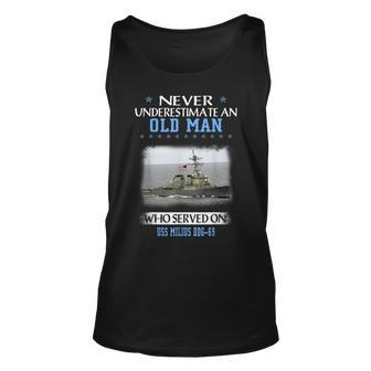Uss Milius Ddg-69 Destroyer Class Veterans Day Father Day Unisex Tank Top - Seseable
