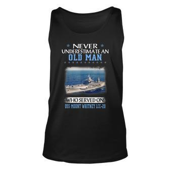 Uss Mount Whitney Lcc-20 Veterans Day Father Day Unisex Tank Top - Seseable
