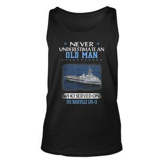 Uss Nashville Lpd-13 Veterans Day Father Day Unisex Tank Top - Seseable