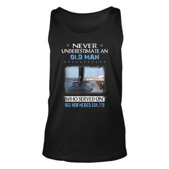 Uss New Mexico Ssn-779 Submarine Veterans Day Father Day Unisex Tank Top - Seseable