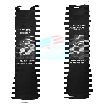 Uss Sea Devil Ssn-664 American Flag Submarine Veteran Xmas Unisex Tank Top - Seseable