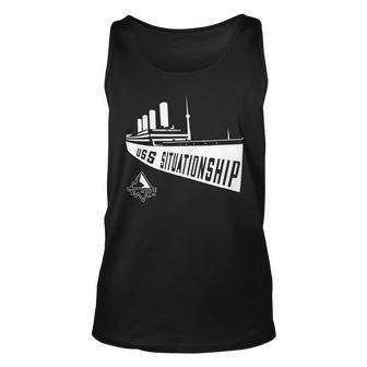Uss Situationship Complicated Relationship Gift Friendship Unisex Tank Top - Seseable