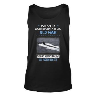 Uss Tucson Ssn-770 Submarine Veterans Day Father Day Unisex Tank Top - Seseable
