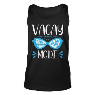 Vacay Mode For Summer Cruise Holiday Vacation Getaway Unisex Tank Top - Thegiftio UK