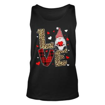 Valentines Day Love Gnome Funny Valentine Gifts For Her Him Unisex Tank Top - Seseable