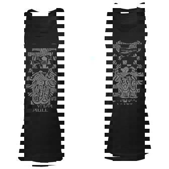 Valhalla Viking Teutons Odin Runes Nordic Gods Men Women Tank Top Graphic Print Unisex - Thegiftio