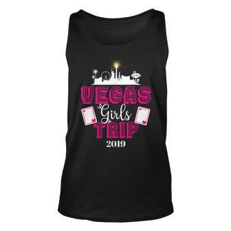 Vegas Girls Trip 2019 Matching Squad Vacation Bachelorette Unisex Tank Top