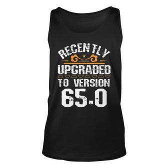 Version 650 - Funny 65Th Birthday Gift 65 Years Old Geek Unisex Tank Top - Seseable