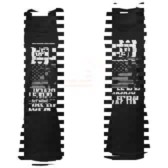 Vet Bod Like Dad Bod But More Back Pain Veteran Gift For Mens Unisex Tank Top - Thegiftio UK